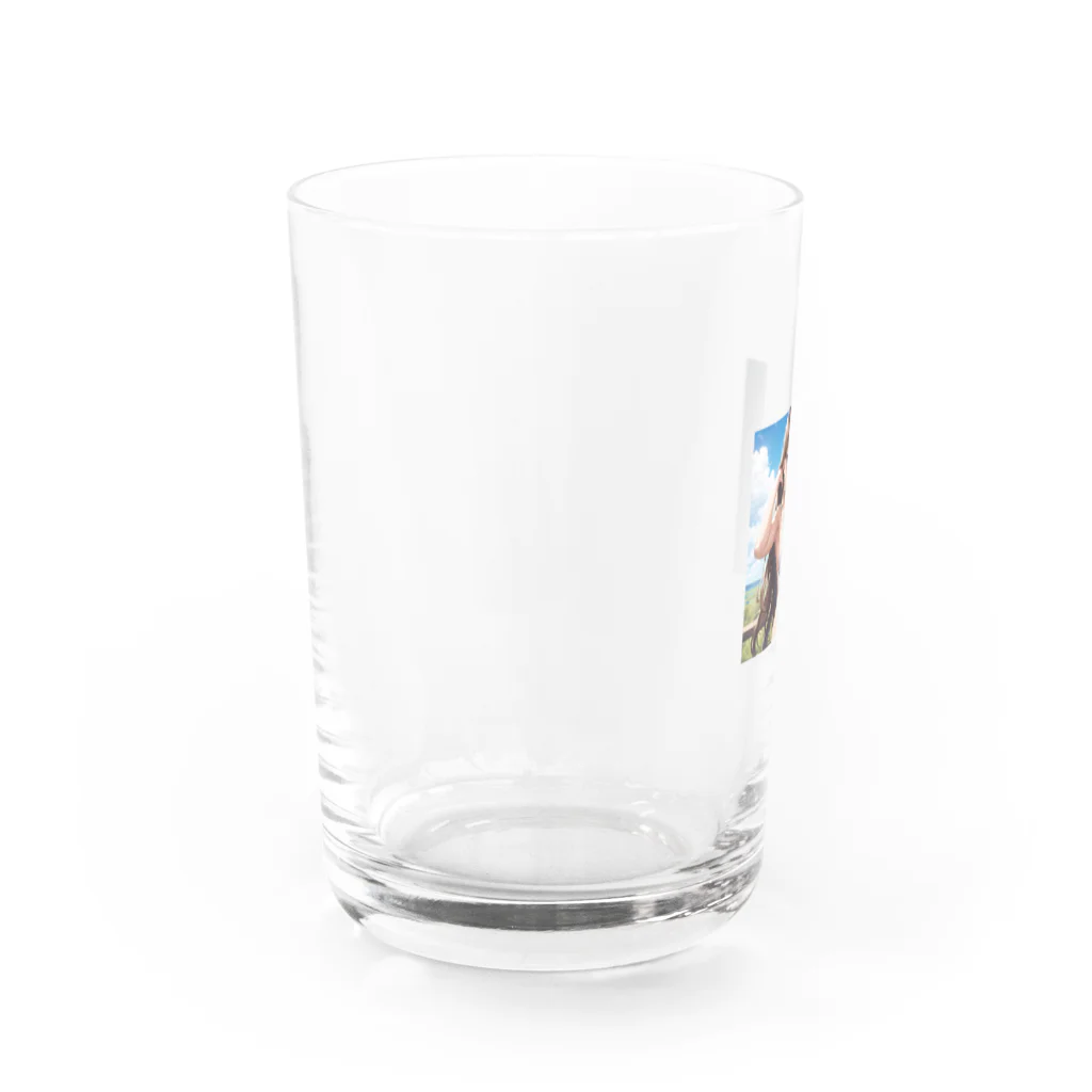 haruberuの彼女 Water Glass :left