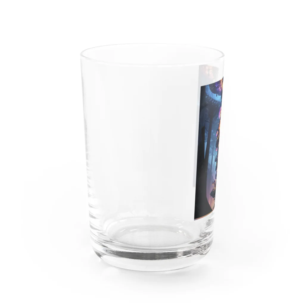 mamichin1122の巨大なキノコのお家 Water Glass :left