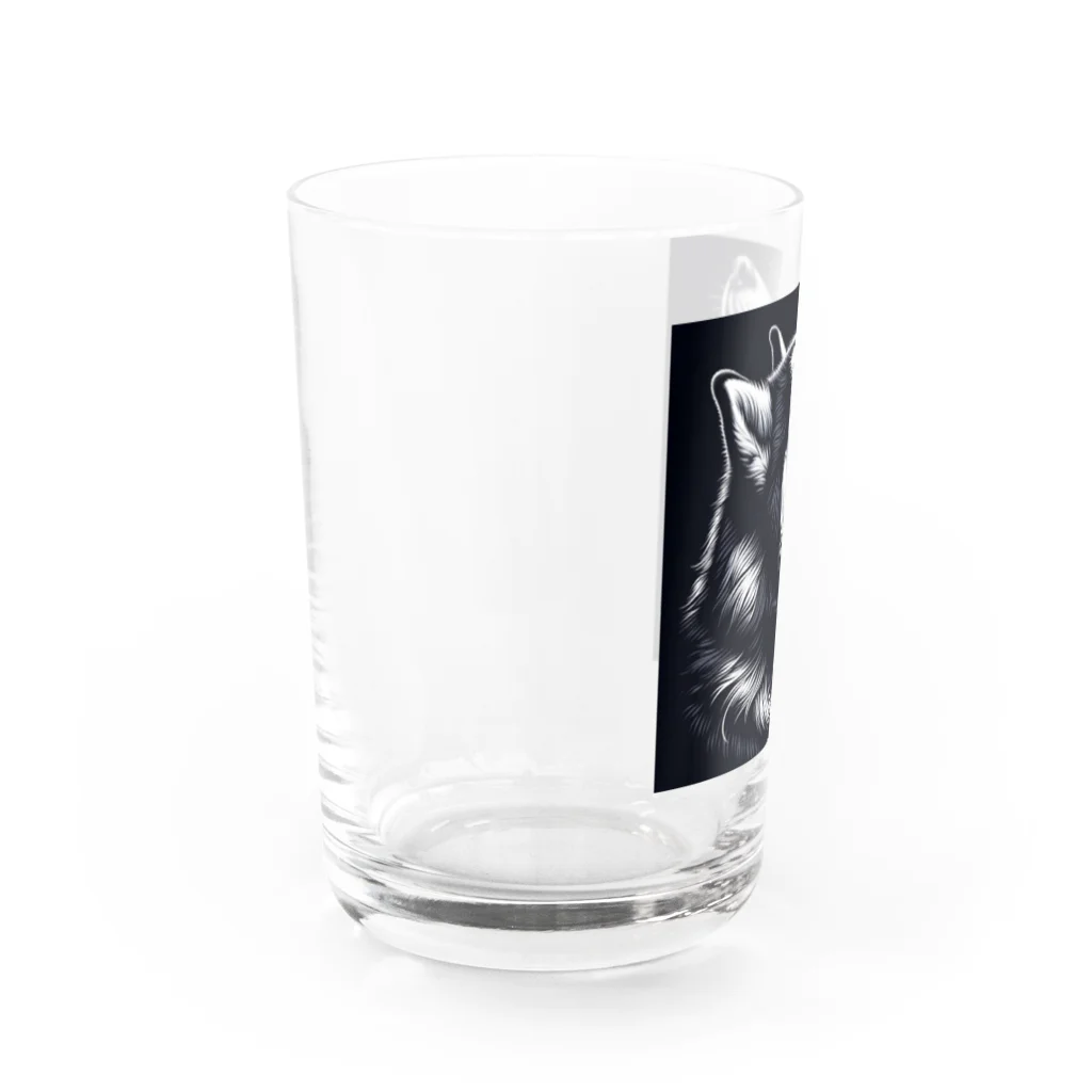 calcium369のシベリアン・ハスキー Water Glass :left