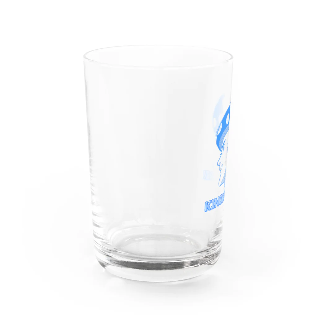 kazu_gのキノコがり Water Glass :left