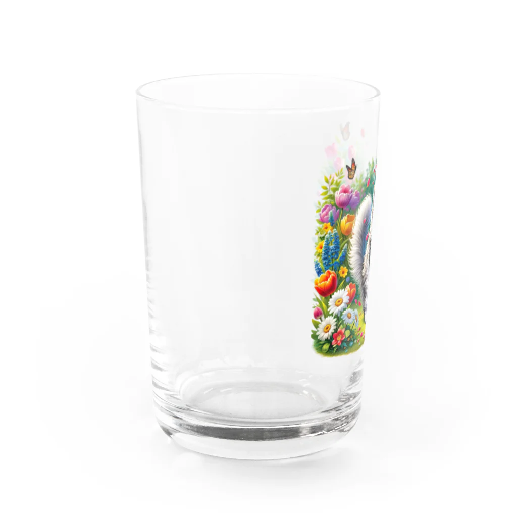 Nekonan Itemsの花園のプリンセスキャット Water Glass :left