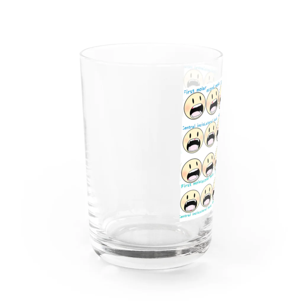 Osoro DesignのCherish family memories（Baby teeth） Water Glass :left