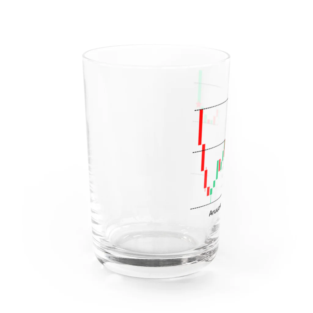 aruyoneのダブルボトム Water Glass :left