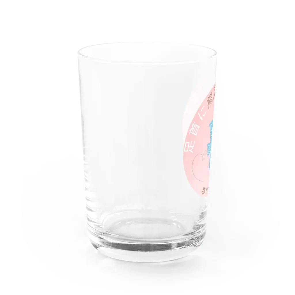 Hayate Kawakami オリジナルの痛風発作　注意喚起 Water Glass :left