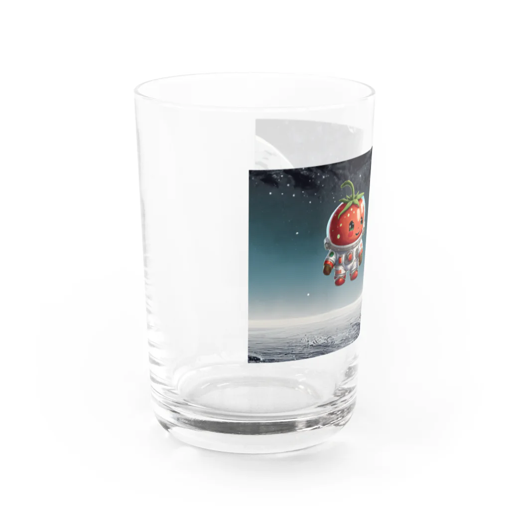 Keiのトマトンとトマリン Water Glass :left