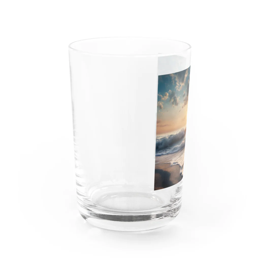 130yの綺麗な海 Water Glass :left