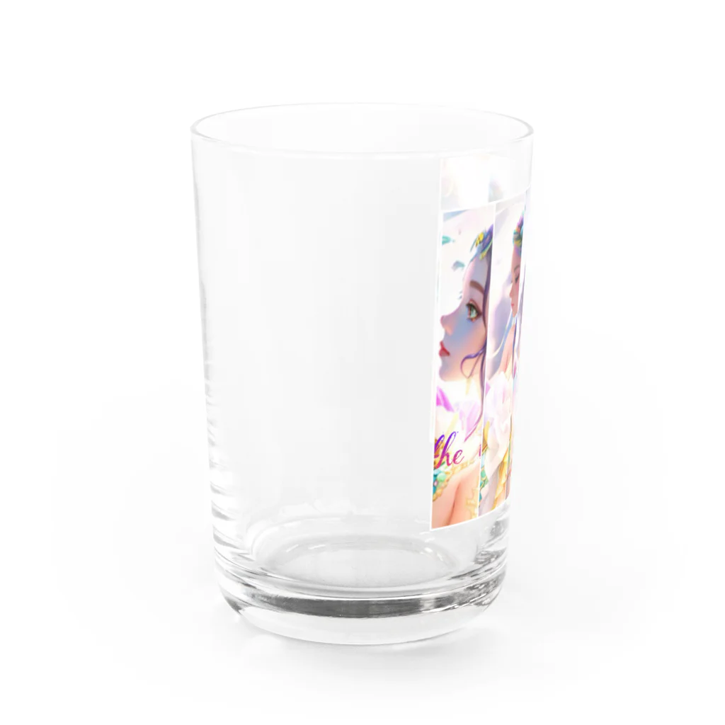 💖宇宙整体♪🌈♪こころからだチャンネル♪💖の宇宙に感謝　愛は祈りなり。 Water Glass :left