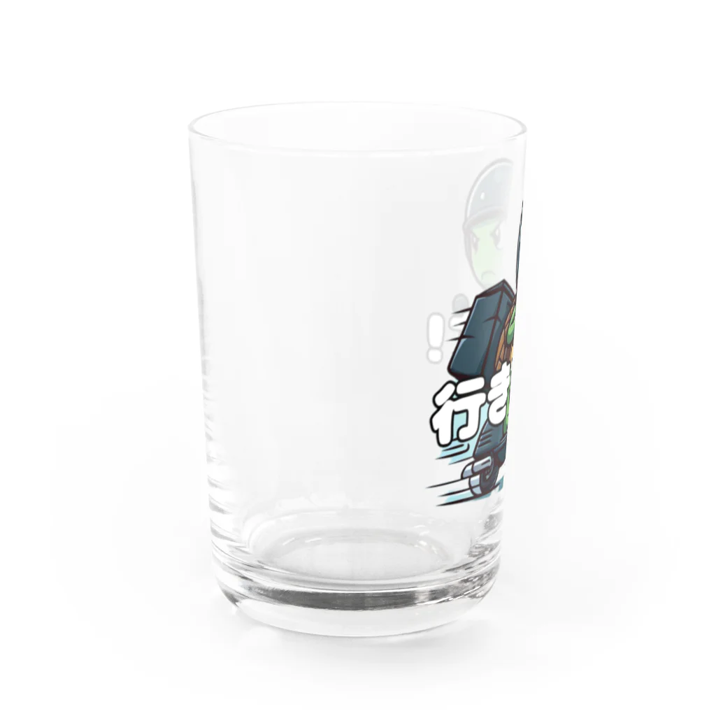 カメライダー商店のカメライダー　行きます! Water Glass :left