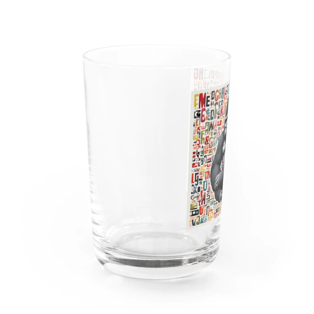 ぱぱおんSHOPのゴリゴリくん Water Glass :left