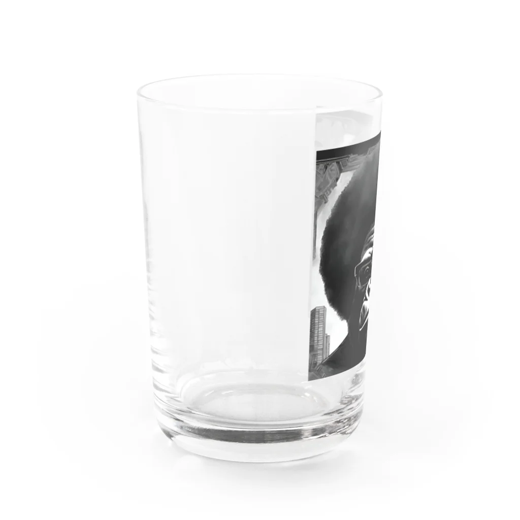 カルビーより湖池屋派のアフごり君 Water Glass :left