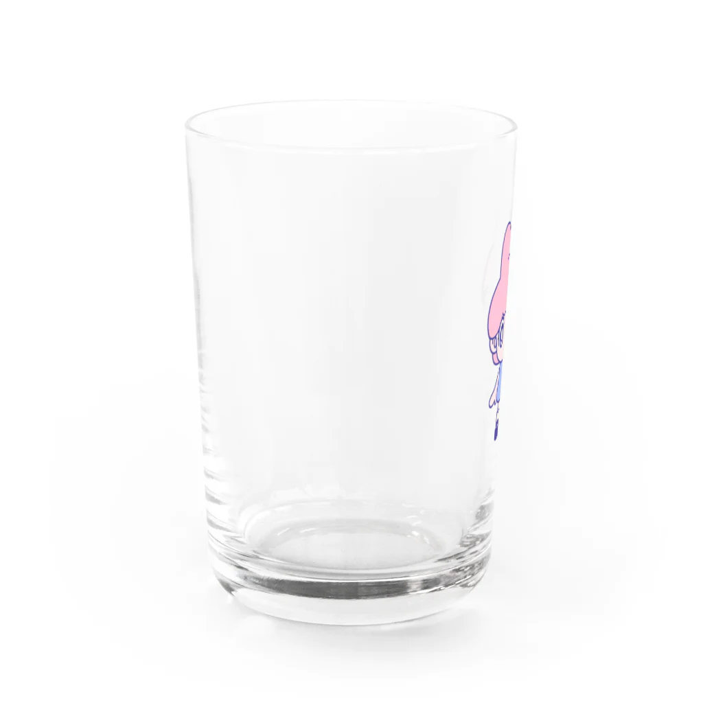 さくりゃ | オリジナルイラストグッズのうさナノちゃん Water Glass :left