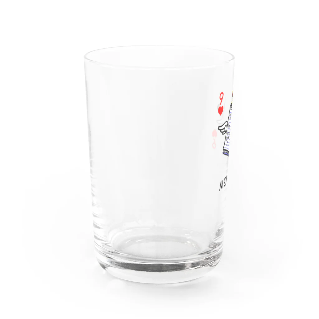 PRAYER'S CROWNのメモエル~MEMOel~（スマホ機能トランプ♡9）　PRAYER'S CROWN PLAYING CARDS Water Glass :left