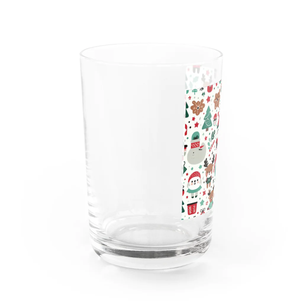 MihashiMYの可愛いクリスマスグッズ　 Water Glass :left