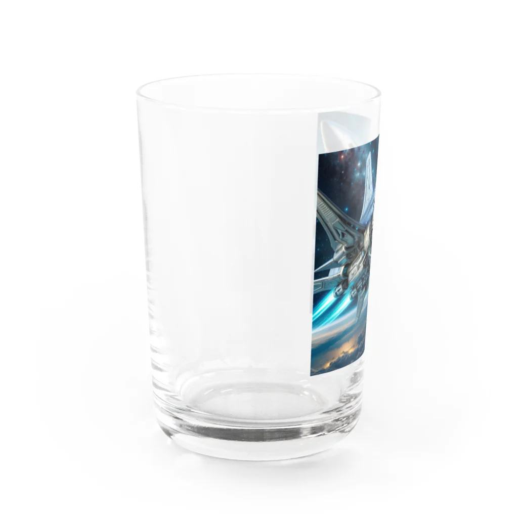 RISE　CEED【オリジナルブランドSHOP】のサメの宇宙船 Water Glass :left