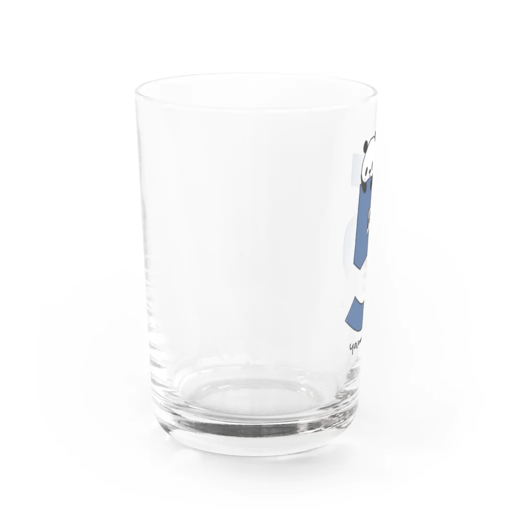 工房ちまちまのyama coffee ５th anniversary Water Glass :left