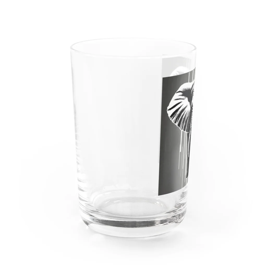 はむちショップのElephant Water Glass :left