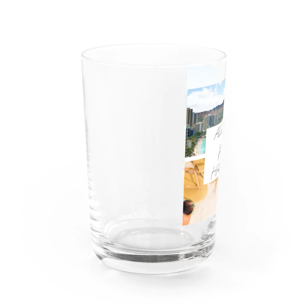 ALOHA from HAWAII 〜ハワイから愛を込めて〜のALOHA from HAWAII Water Glass :left