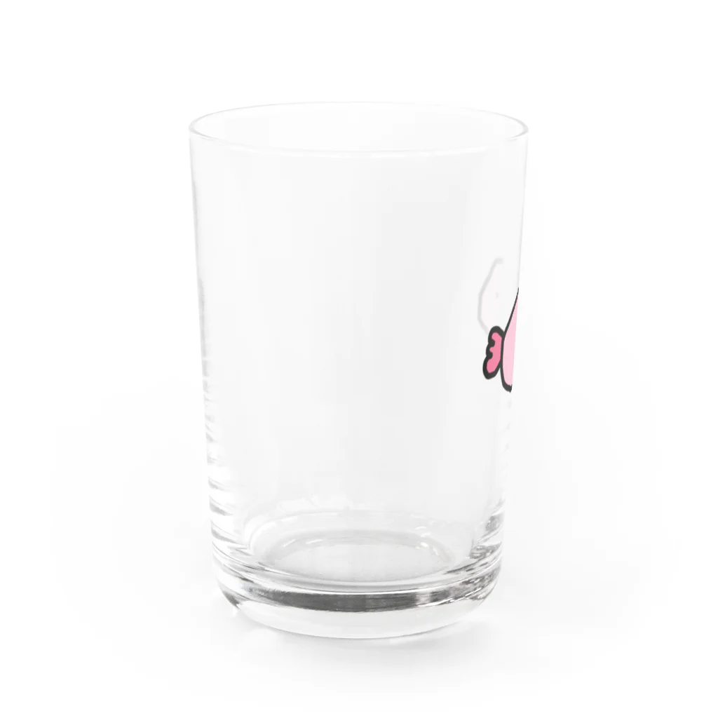 がいねんのおもいやりさん Water Glass :left