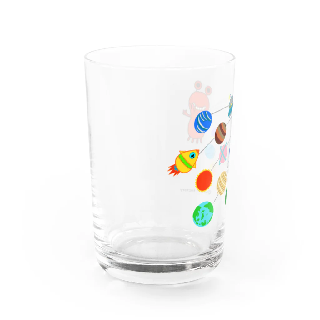 クレヨン工房の宇宙泥棒 Water Glass :left