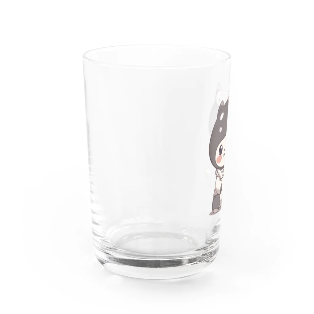 のりこのお店の可愛い大黒天くん Water Glass :left