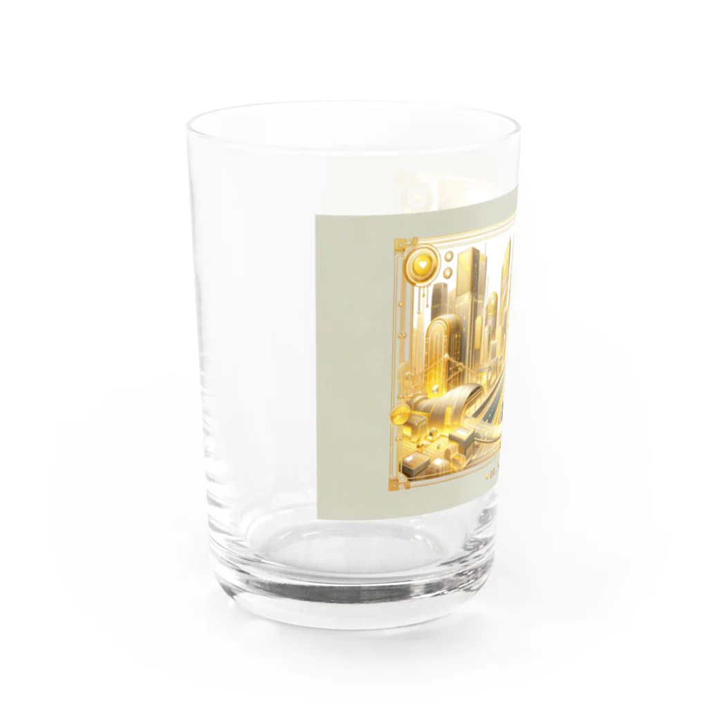 【公式】金運アップのBrilliant Futureの【公式】金運アップBrilliant Futureグッズ Water Glass :left