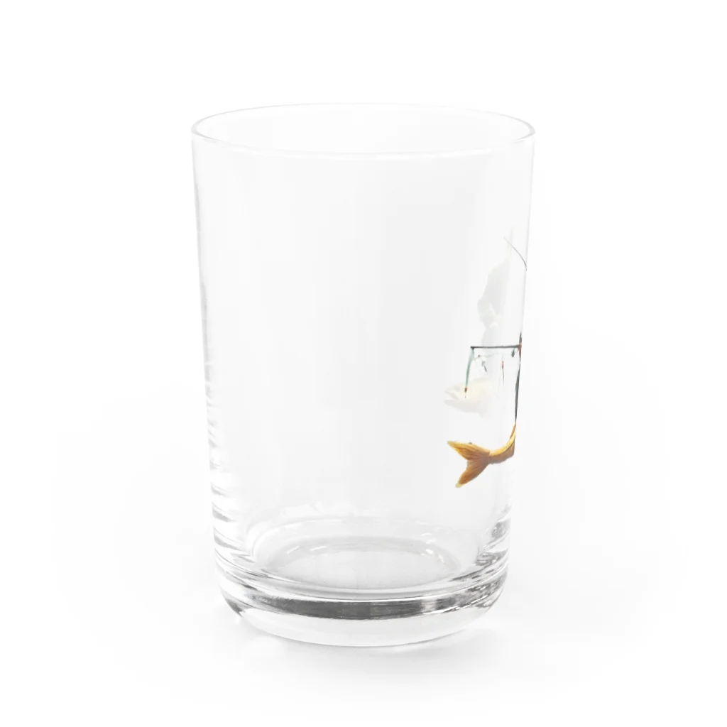 Saaakuraのゴールドフィッシング Water Glass :left