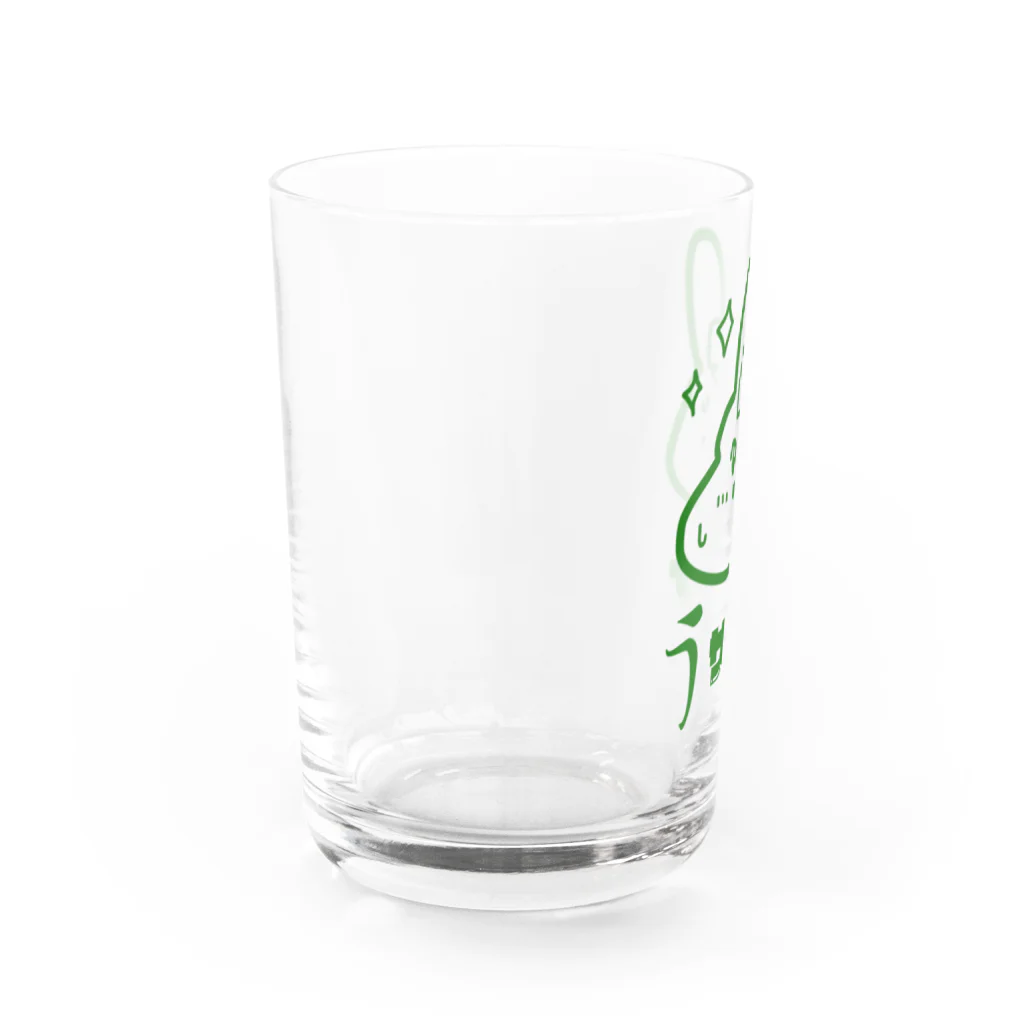 moqmoqfactoryのうサウナ（キラリンバージョン） Water Glass :left