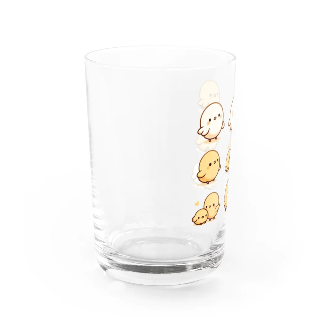 mitsu5872の可愛らしいヒヨコグッズ Water Glass :left