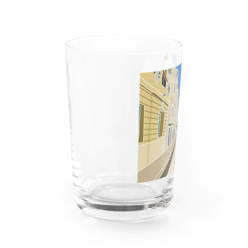 Chantakaのクロアチア　スプリットのマルモント通り Water Glass :left