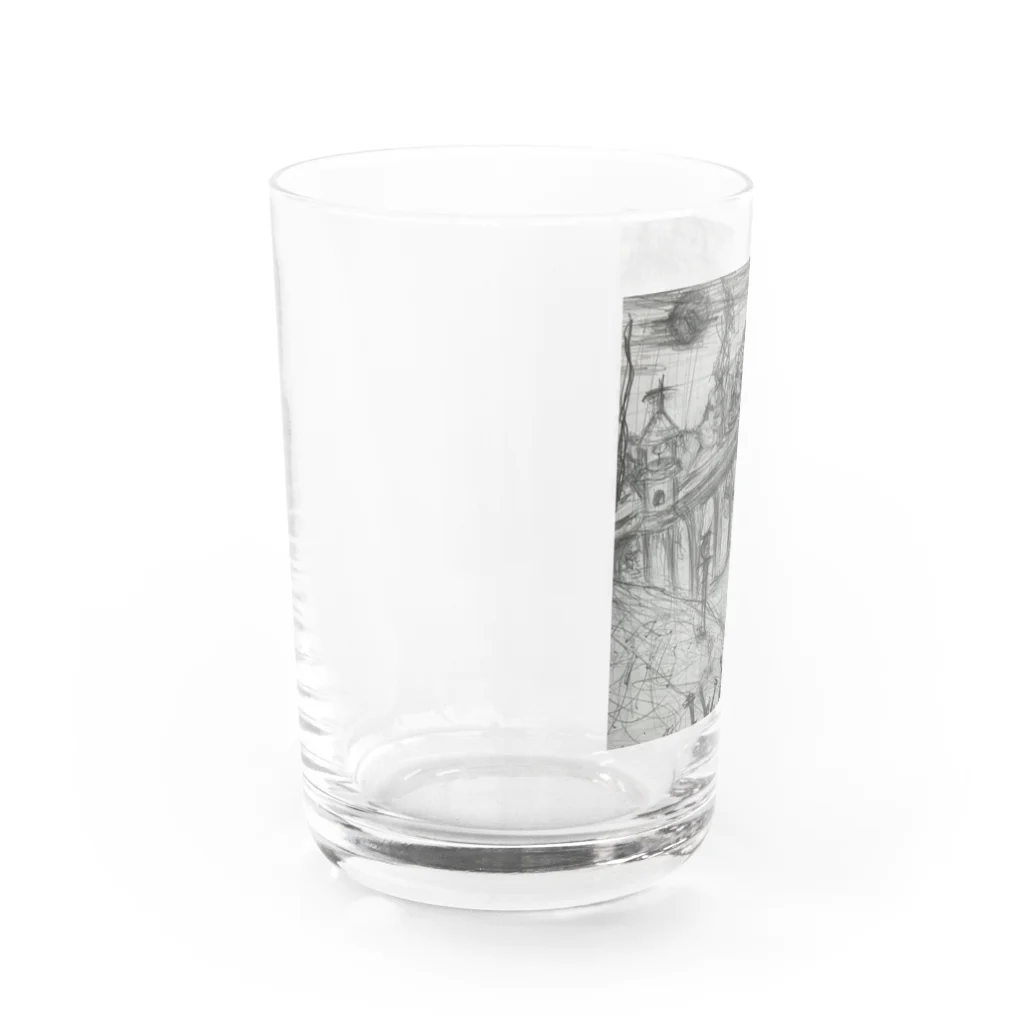 hakushiの客観視中世、虚数界 Water Glass :left