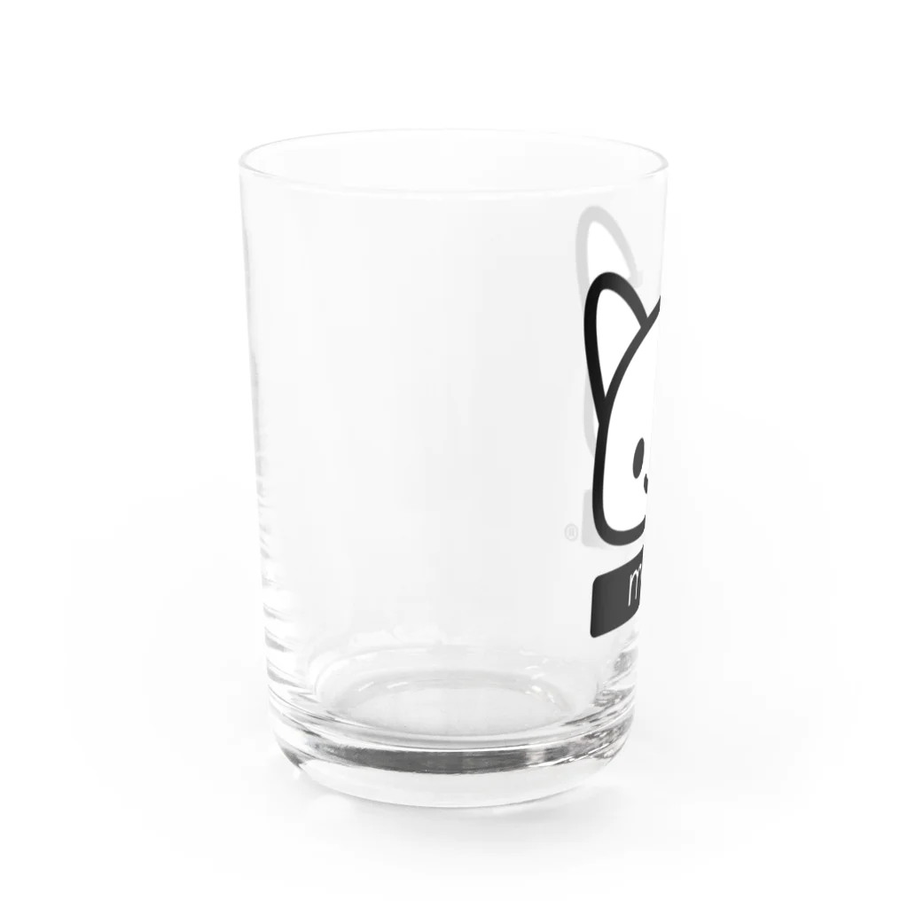 petitringo -プチリンゴ-の黒いなぁご Water Glass :left