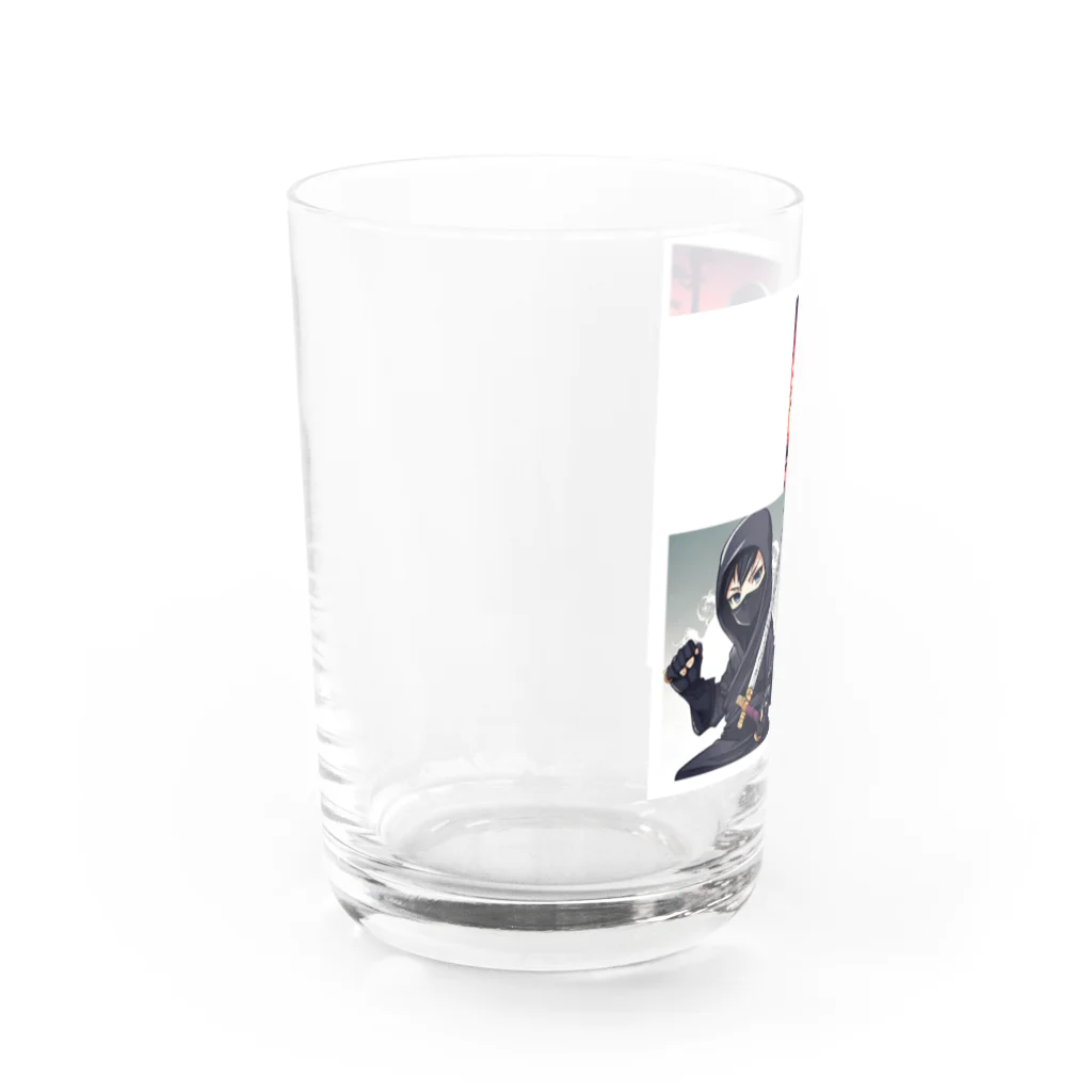 tyak35の忍者　くのいち Water Glass :left