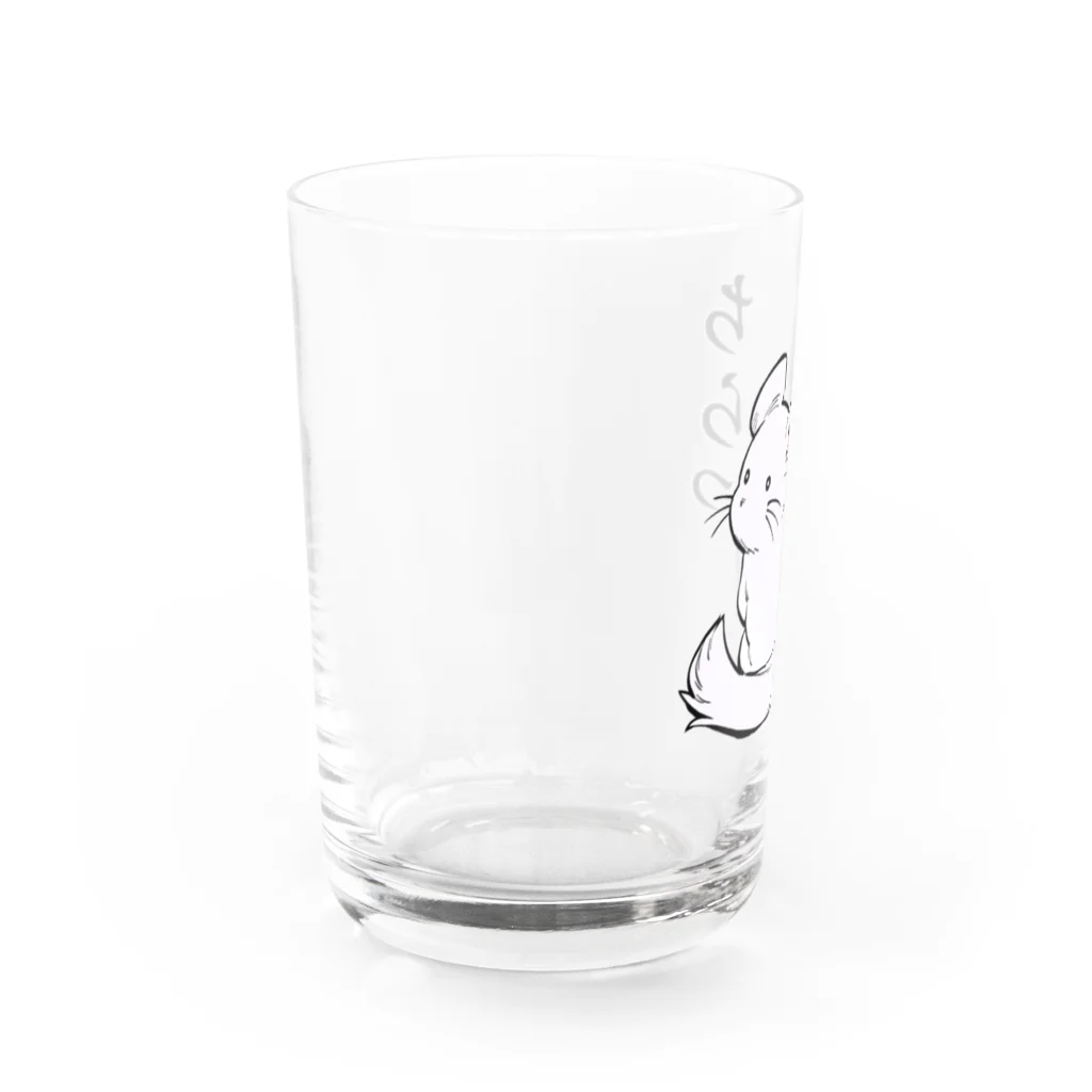 KUTSUYAのチラチラするチンチラ Water Glass :left