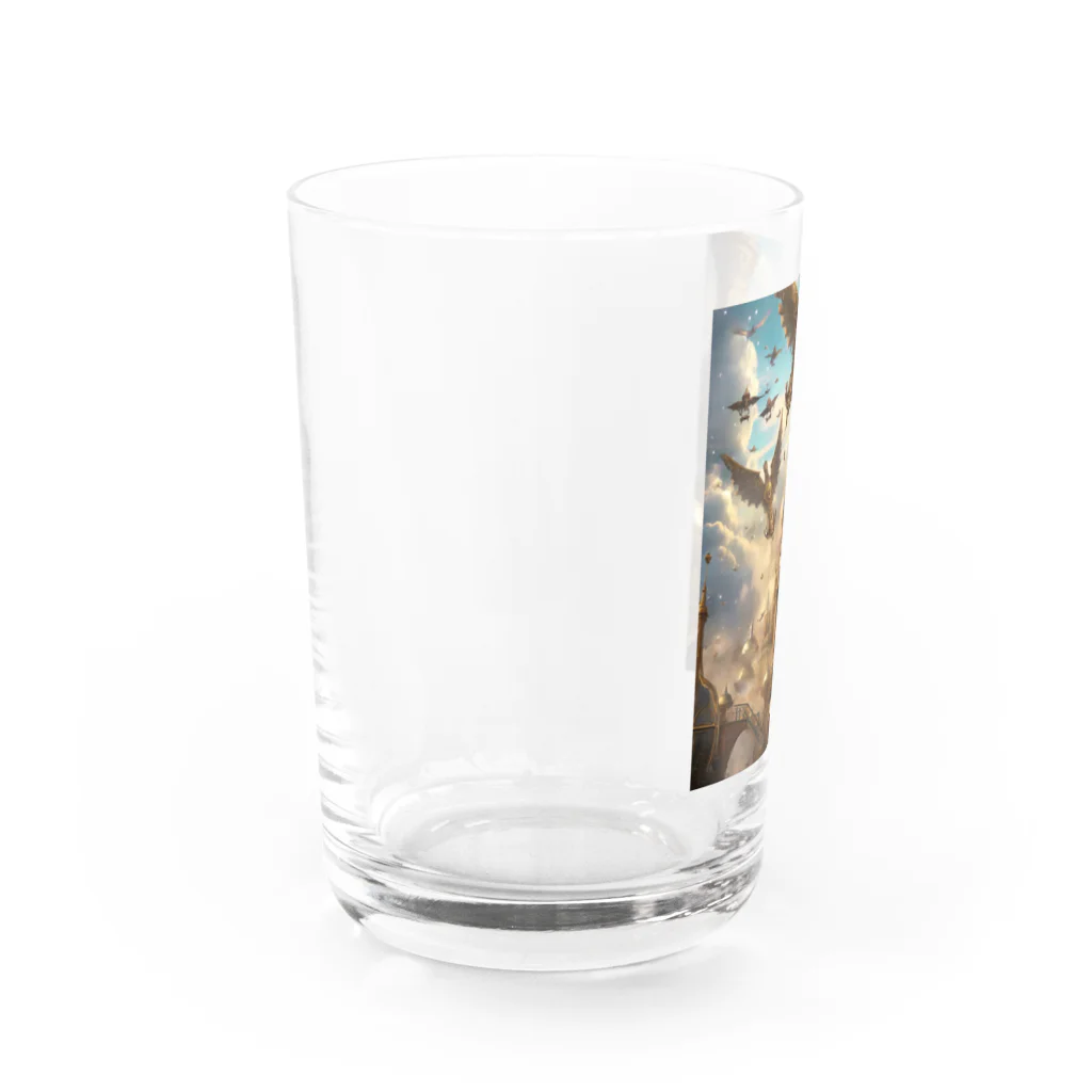 路傍の石の幻想世界の空港 Water Glass :left