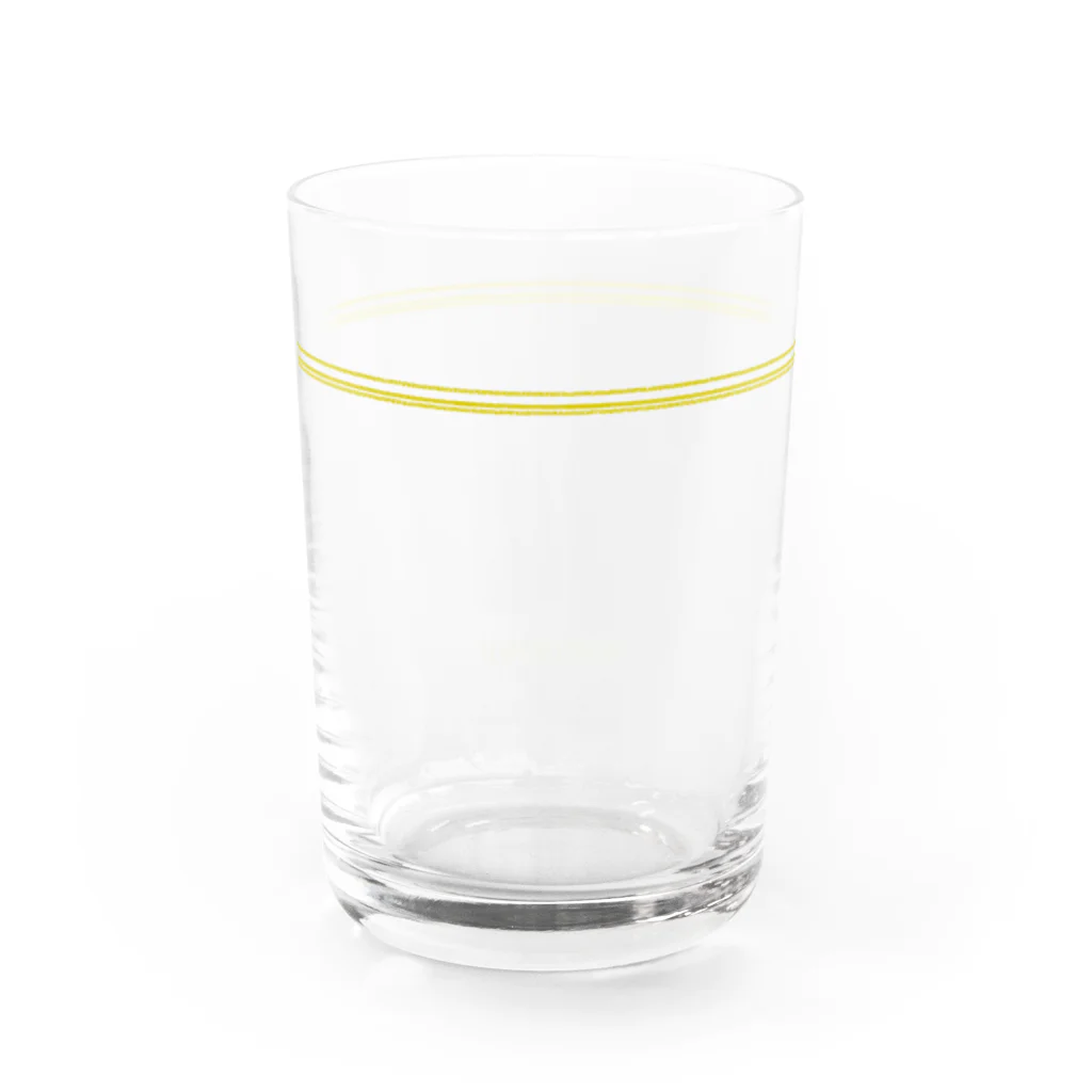 物事屋のなんとなくな適量を示すコップ。 Water Glass :left