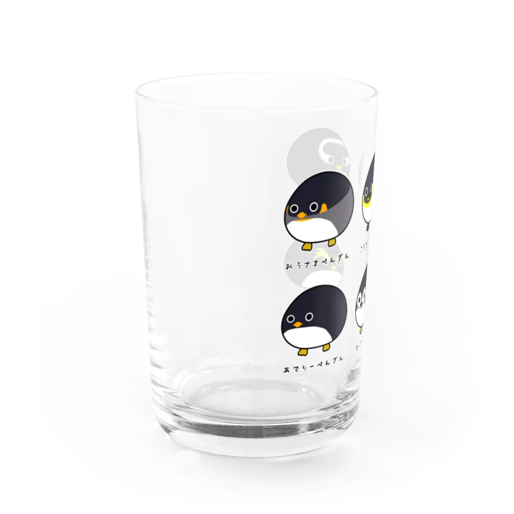 tsukav Shopのぺんぎんず1 Water Glass :left