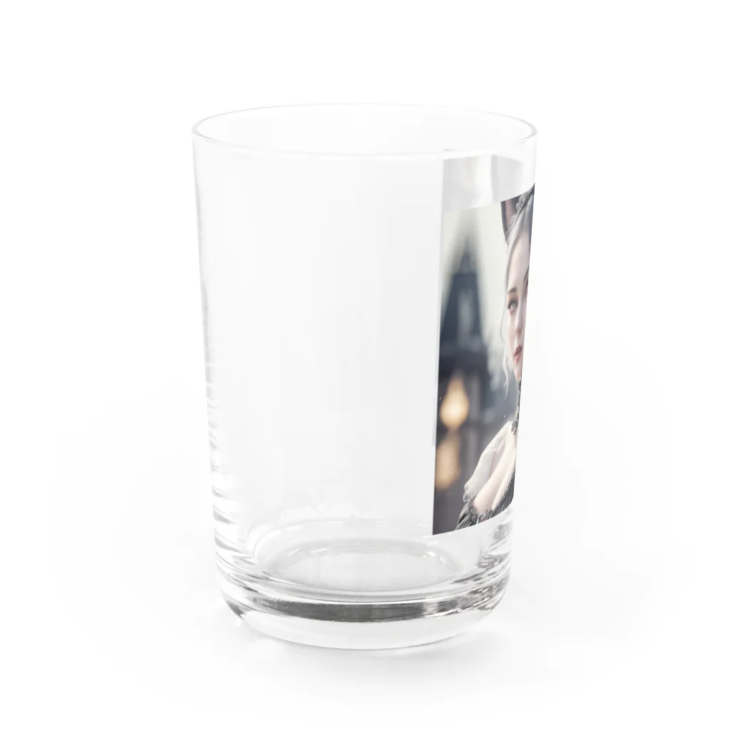 ZZRR12の「猫耳の魔女の叡智と冒険」 ： "The Wisdom and Adventure of the Cat-Eared Witch" Water Glass :left