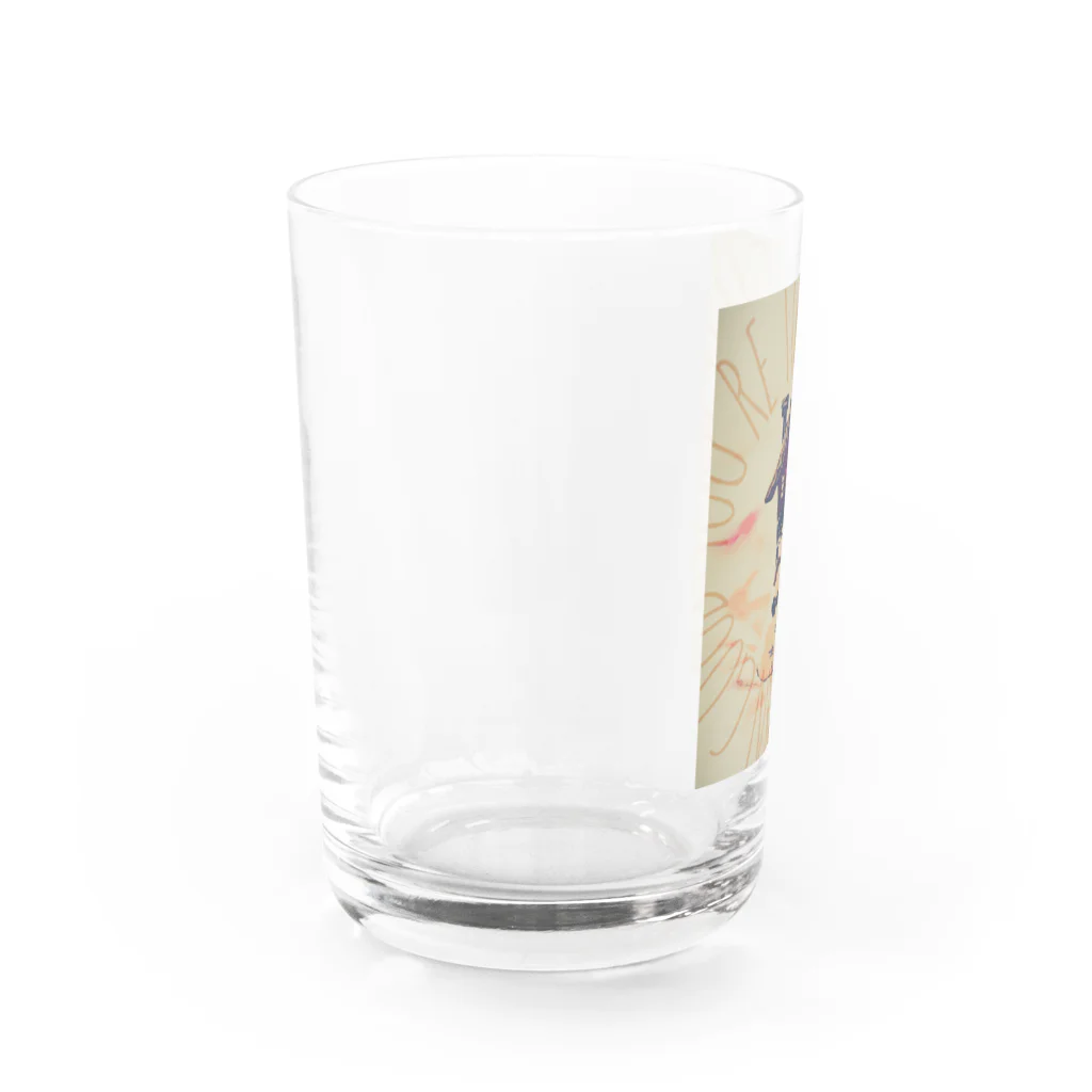 てつまげどんのクリスマスワールドのアンティークグッズ Water Glass :left