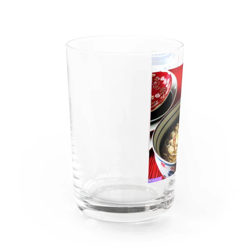 千裕アトリエ（いつもありがとう）の年越しそば Water Glass :left