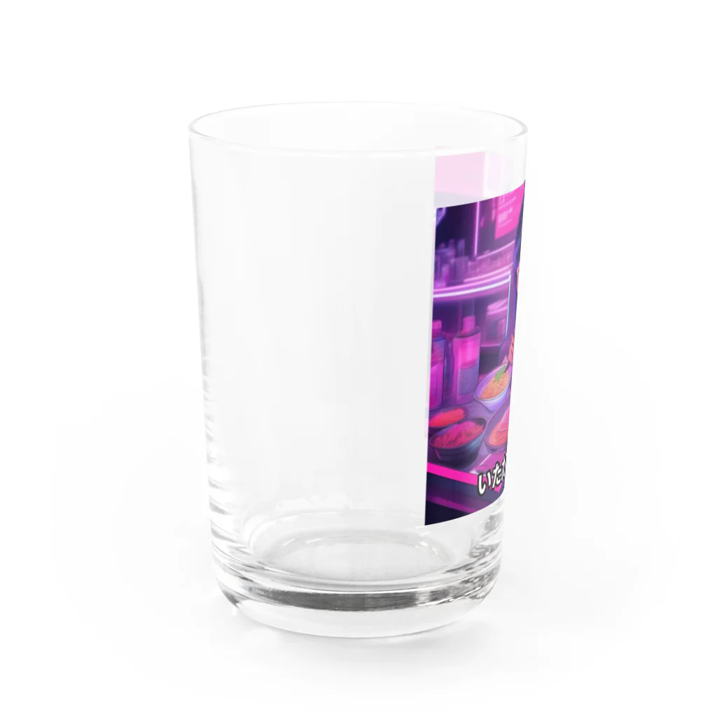 タカヤマ・サイトのいただきます Water Glass :left