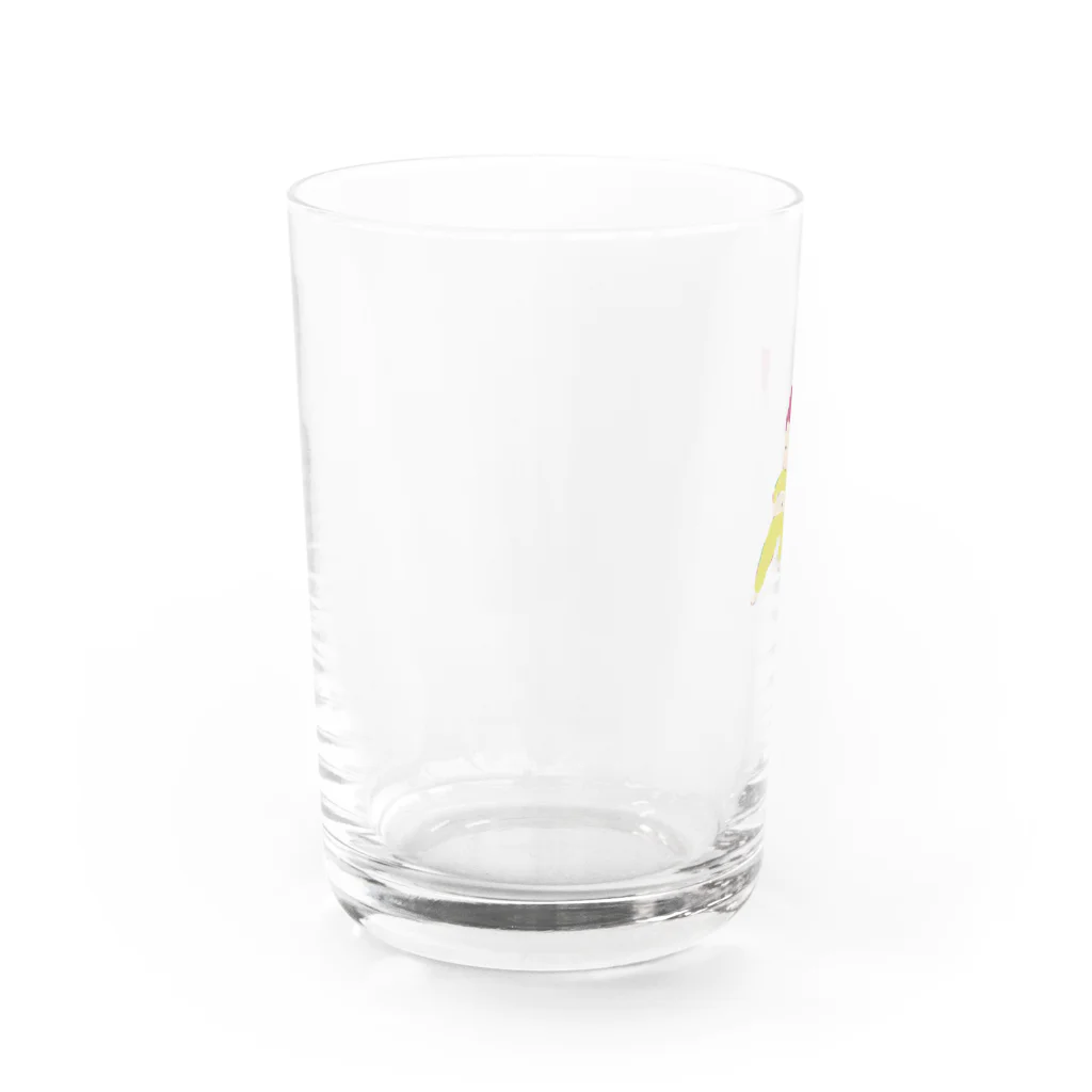 あおはるshopの寝ているおんなのコ Water Glass :left