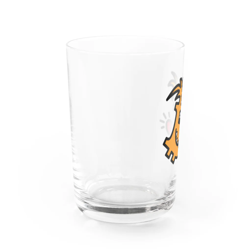 BitPopArtのB - Funky Water Glass :left