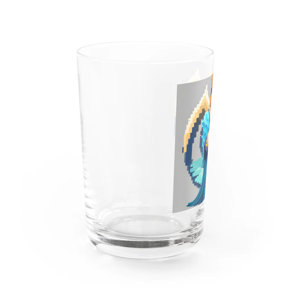 妖怪 白狐堂にようこその半人半鳥の怪物ハーピー Water Glass :left