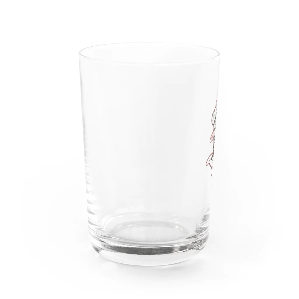 AquaVillageの金魚シリーズ Water Glass :left