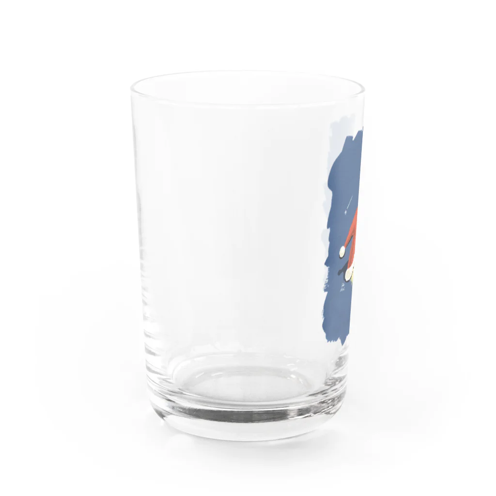 サトウノリコ*の帽子の中には……(塗り) Water Glass :left