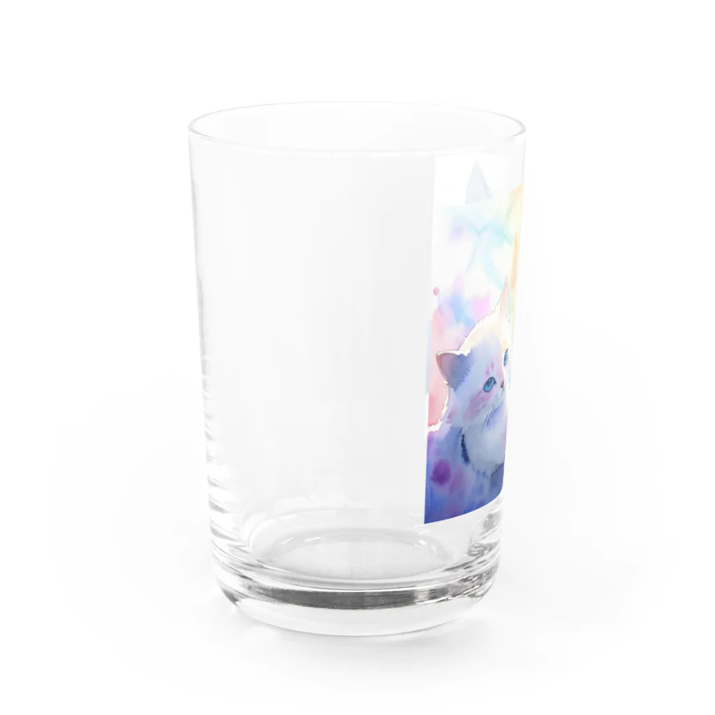 3tomo6's shopのずっと一緒 Water Glass :left