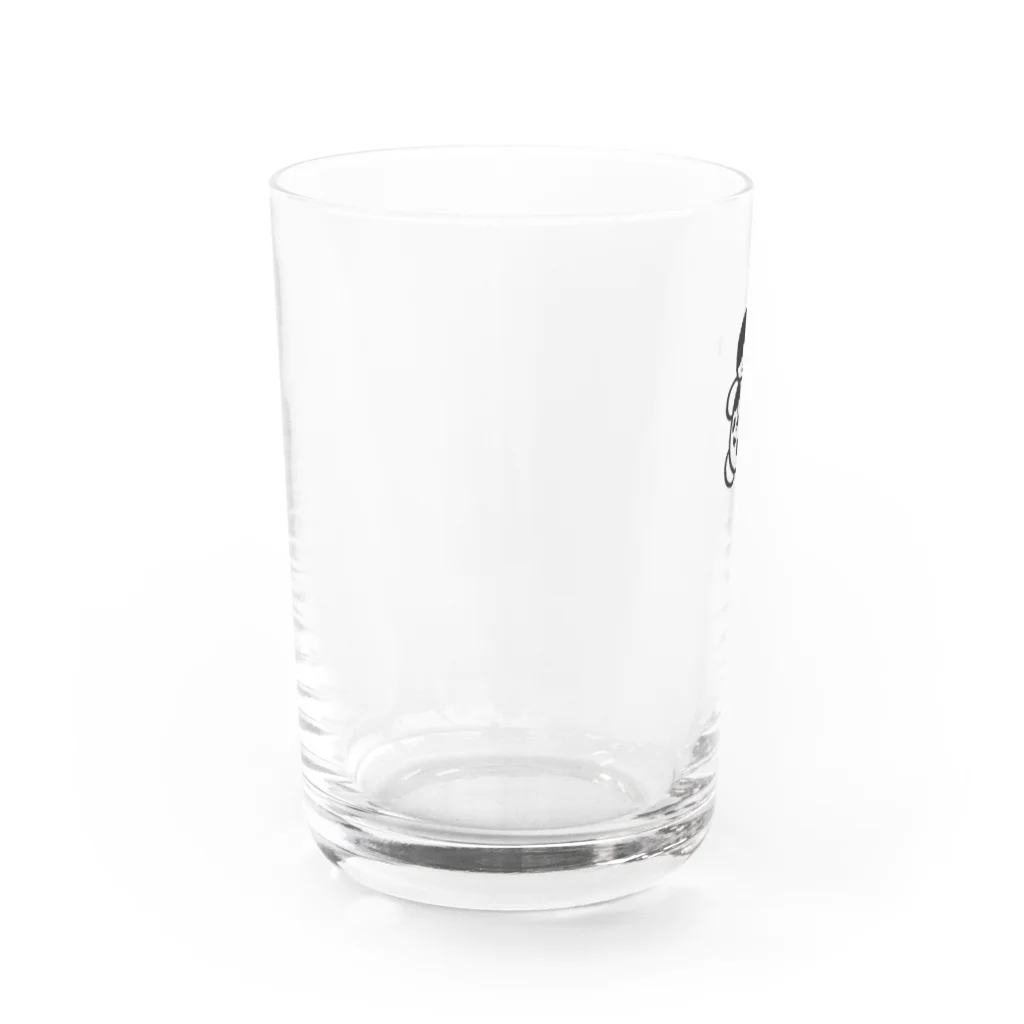 あだち美術のちきゅうくんグラス Water Glass :left