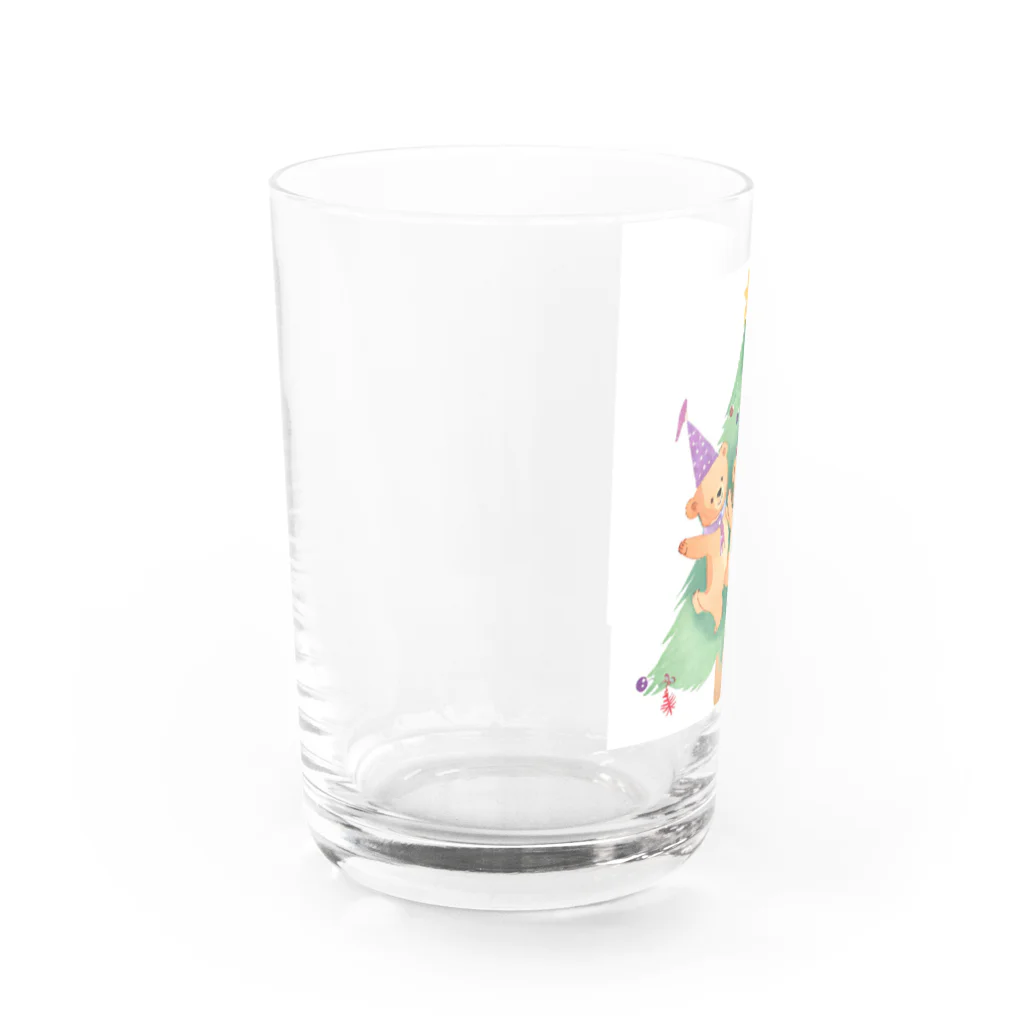 yugorohouseのクリスマスベアーズ Water Glass :left