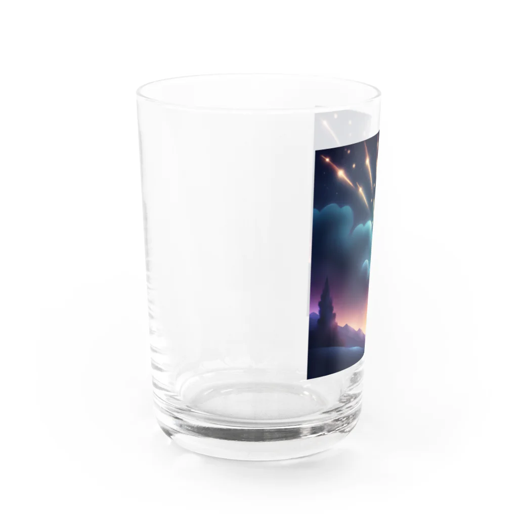 バルフィッシュの幻想的ない流星群 Water Glass :left