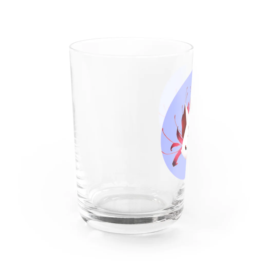 紫-Leiのハナビちゃんグッズ✨ Water Glass :left